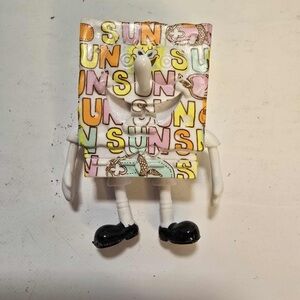 2011 Viacom SpongeBob mini toy. Multi color version